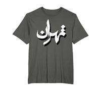 Téhéran T-Shirt, Homme Grandes Tailles, Asphalte, 2X Tall