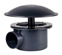 Teichpoint Bonde de sol de 110 mm d'épaisseur pour étang à carpes koï, étang de jardin, etc