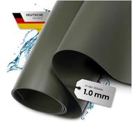 TeichVision - Bâche en PVC de qualité supérieure pour bassin - Vert olive - Épaisseur : 1 mm - 8 m x 14 m - Film PVC vert olive - Convient pour les étangs, les biotopes, les piscines naturelles