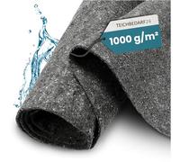 TeichVision - Non-tissé de Protection - pour étang et Bassin - Gris - 1000 g/m² - 5 x 2 m