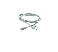 TEidea Cordon d'alimentation du Chargeur Version UE, câble de Chargement Compatible for Roborock S7 Q7 S7 Plus/Q7 Max/S5 Max/S8/Q8 Max Cleaner Version UE(Color:White Cable)