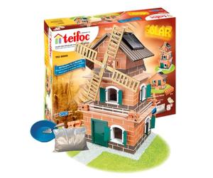 Teifoc Construction Briques - T8000 - Maison/Moulin à vent - Solar