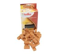 Teifoc Construction - T906601 - Brique - Rouge - 32 pièces