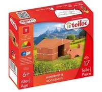 Teifoc Kit de construction 1002 – Niche pour chien dès 6 ans avec chiot en argile