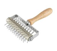 Teig-Docker Roller | Teigroller Mit Edelstahlspikes Für Pizzateig | Gebäck- Und Brotwerkzeug Für - Gewerbeküche | Praktisches Pizzazubehör Für Kekse, Kuchen, Pizza Teig