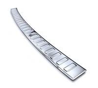 teileplus24 AL164 Protection de seuil de Coffre Aluminium pour Mazda MX-30 DR 2020-, Couleur:Argent