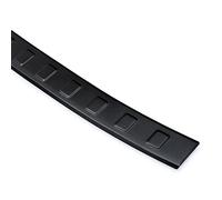 teileplus24 AL200 Protection de seuil de Coffre Aluminium Compatible avec VW T7 2021-, Couleur:Noir