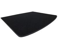 teileplus24 BKF-091 Tapis de Coffre de Voiture Compatible avec Porsche Taycan Coupé Cross Turismo 2018-, Couture:Noir