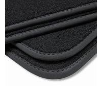 teileplus24 BV622 Tapis de Sol en Velours pour Mazda MX-5 NC 2005-2015 Protection du Marche Pied, Couture:Noir