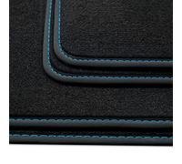 teileplus24 HQ-162 Tapis de Sol pour VW Golf 7 Berline Combi 2012-2019 Deluxe en Velours
