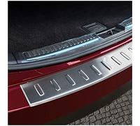 teileplus24 L634 Protection de seuil de Coffre V2A INOX pour Audi A4 B8/ 8K 2011-2015 avec Bord, Couleur:Argent brossé