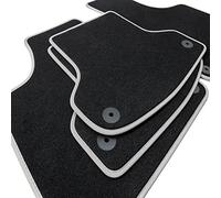 teileplus24 NL-100 Tapis de Sol pour VW Golf 4 1997-2003 Tapis de Voiture Premium en Nubuck