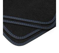 teileplus24 BDV622 Tapis de Sol en Velours Double Couture décorative pour BMW 4er Coupé F32/F82 2013-2020