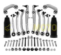 TEILEX Germany Bras de suspension avant compatible AUDI A6 4FH C6 ALLROAD, 8 Count, Position: Front, Orientation: Front