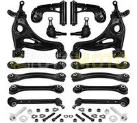 TEILEX Germany Kit bras de suspension avant/arrière compatible MERCEDES W202 C 200 220 250 D CDI TURBO-D TD composé de 7 pièces