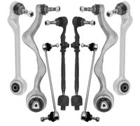 TEILEX Germany Kit bras de suspension compatible pour BMW 3 E90 E91 E92 E93, composé de 10 pièces automobiles, bras de suspension, avant