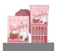 Teint Pour Lèvres | Baume Brillant Hydratant à Lèvres 10 Pièces,Résistant À L'Eau Tenue Longue Durée Ne Transfère Pas Maquillage Pour Femmes Et Filles Quotidien Mariage/Événement