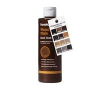 Teinte à Bois Furniture Clinic (Chêne foncé) - Séchage Rapide, Haute Concentration, Application Facile pour les Bois Intérieurs & Extérieurs - Base d’Eau - 250ml