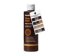 Teinte à Bois Furniture Clinic (Graphite Chaud) - Séchage Rapide, Formule Concentrée & Application Facile - Teinture Bois Pour Tout Bois Intérieur et Extérieur - À Base d'Eau & Non Toxique - 500 ml