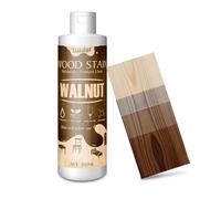Teinte à Bois Noyer - 250ml Peinture Bois à Base d'eau pour Meubles d'intérieur et d'extérieur, Brou de Noix pour Boi, Séchage Rapide, Faible Odeur et Non Toxique, Facile à Appliquer, Wood Stain