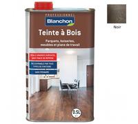 Teinte à bois - spécial parquet - Noir - 0,5 L BLANCHON