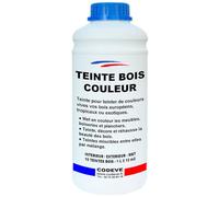 Teinte Bois Couleur - Codeve Bois/Rouge - 1L - Intérieur/extérieur - Pour Teinter En Couleurs Vos Bois Résineux, Européen Ou Exotique.