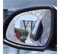 Teinte des RéTroviseurs De Voiture pour Ford Transit Custom 2012-2022 2023 2024, RéSistant à La Pluie RéTroviseur Protecteur Film Autocollant Accessoires DéCoratifs,B/Circle