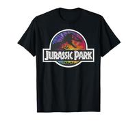 Teinture à cravate à logo classique Jurassic Park T-Shirt