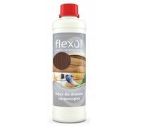 Teinture à l'eau marron clair pour bois extérieur - 1 L