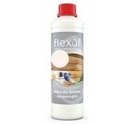 Teinture à l'eau pour bois extérieur - Couleur blanche 0,5 L (500 ml) - Flexol