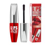Teinture À Lèvres Décollable | Rouge à Lèvres Liquide Couleur Appliquée au Doigt - Finition Mat Naturel Gelée Huileuse Quotidien Portable Débutantes Femmes et Jeunes Filles