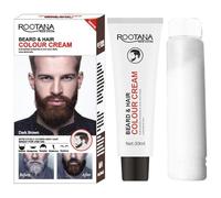 Teinture Barbe & Moustache Homme 60ml,Shampooing Colorant Noir,Marron,Couverture Poils Blancs Naturelle Pour Un Résultat Plus Épais Semaines,Application Facile,Routine, Événements, Retouches Rapides"