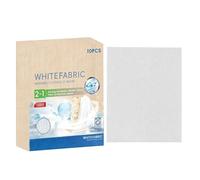 Teinture blanche pour vêtements,10 feuilles de colorant naturel réparateur - Pastilles de teinture pour linge,Pour le linge, les vêtements, le coton, la laine, le bois, le lin, les chemises, les jeans