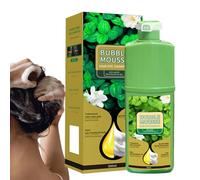 Teinture capillaire en mousse - Mousse colorante pour cheveux blancs 500 ml - Psroduc de STinte naturel durable pour usage domestique et extérieur pour hommes, femmes, voyages, amateurs de beauté