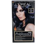 Teinture capillaire - Loréal Paris Préférence Feria - P12 Bleu Noir Perle - Longue durée - Éclat Hi-Shine