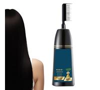 Teinture Capillaire Pour Femmes | Teinture Instantanée Douce 2 En 1 Avec Peigne | Crème Colorante Facile à Appliquer pour Adolescents Sportifs et Famille