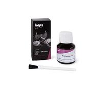 Teinture Cuir Pénétrant Profond Pour le Grain Lisse Naturel et le Cuir Synthétique et la Peau, Pour Sacs Accessoires de Chaussures, de Kaps, 50 ml - 1.70 fl. Oz (139 - Brun Moyen)