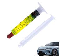 Teinture de climatisation : fuite fluorescente UV, solution de test de liquide de refroidissement | Fluid de détection AC de voiture, utilisation de garage mécanique professionnel pour camions