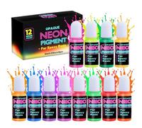 Teinture en résine 10 ml, pâtes de couleur opaques avec ton spécialement formulées pour créer des effets de dentelle dans l ' art époxy, pigment époxy brillant