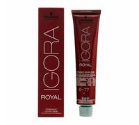 Teinture permanente Schwarzkopf Igora Royal Nº 0-77 02/13 60 ml