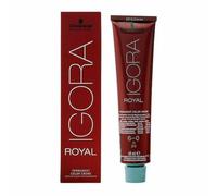 Teinture permanente Schwarzkopf Igora Royal Nº 6-0 Nº 9.0-rubio muy claro Nº