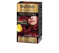 Teinture permanente Syoss Olio Intense Sans ammoniaque Nº 5,92 Rouge intense