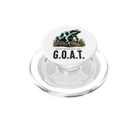 Teinture Poison Fléchette Grenouille Chèvre Illustration Amphibien Vibrant PopSockets PopGrip pour MagSafe