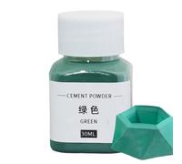 Teinture pour béton - Poudre pigmentée d'oxyde de fer | Colorant pour ciment pour loisirs créatifs, plâtre et mortier | Pigment en poudre noir, rouge, bleu, vert pour béton, gypse et pots de fleurs