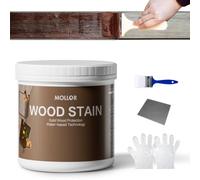Teinture pour bois à base d'eau 500 g - Pas d'apprêt, pas de couche de finition nécessaire - Séchage rapide - Faible odeur - Non toxique - Parfaite pour les meubles d'intérieur et d'extérieur - Chêne