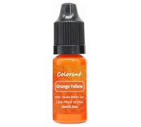 Teinture pour bougie - 16 couleurs - Cire de soja - Très concentrée - Pour la fabrication de bougies - Liquide pour la fabrication de bougies - 10 ml - Jaune orange