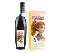 Teinture pour cheveux avec peigne - Outil de brosse de couverture grise pour cheveux blancs | Parfait pour les fêtes de mariage, les réunions, les voyages, les réunions sociales en plein air, hommes