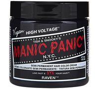Teinture pour cheveux Gothic de Manic Panic - Raven Black - Classique - pour Unisexe - noir 118 ml