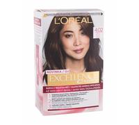 Teinture pour cheveux - Loréal Paris Excellence Creme - 4.02 Tentant Brune - Triple Protection - 48ml