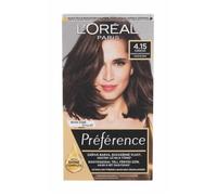 Teinture pour cheveux - L'oréal Paris Préférence 4,15-M1 Caracas - Couleur Châtain - Texture Crème - 60ml